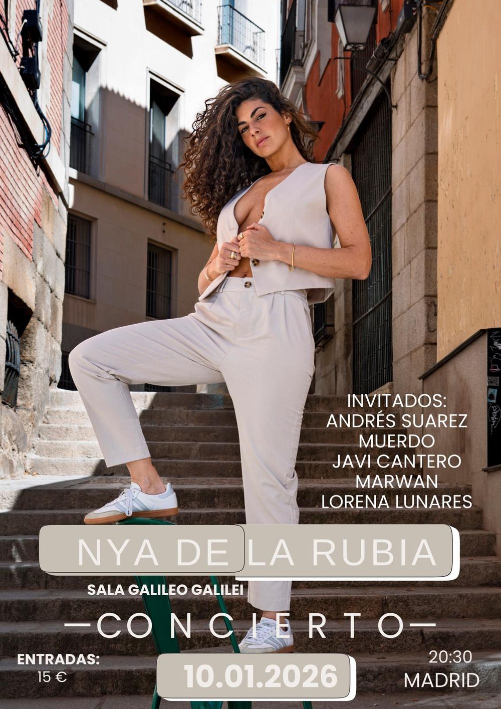 Enero-10 / Sala Galileo / Nya de la Rubia / Madrid 2026