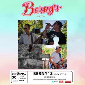 Enero-30 / Sala Informal / Berny’s Rock Style: Versiones / Tafalla 2026