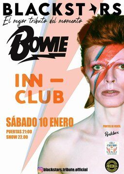Enero-10 / Sala Inn Club / Blackstars (Tributo David Bowie) / A Coruña 2026