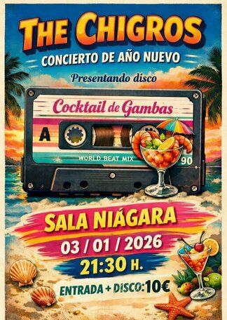 Enero-3 / Sala Niágara / The Chigros / Santander 2026