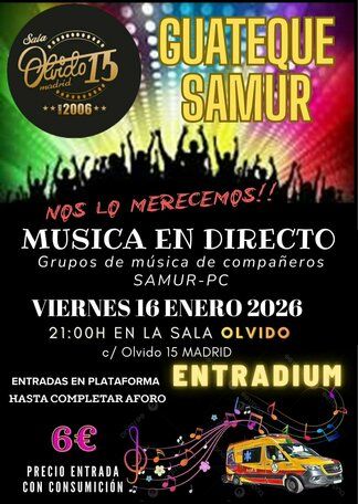 Enero-16 / Sala Olvido / Guateque Samur / Madrid 2026