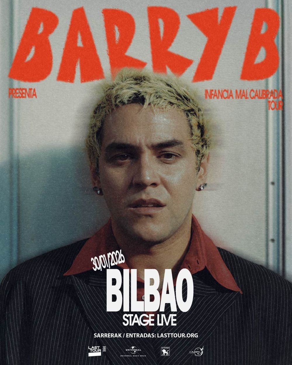 Enero-30 / Stage Live / Barry B / Bilbao 2026