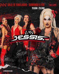Concierto de Las Jessis en 16 Toneladas (Valencia) · 8 de febrero, 2026