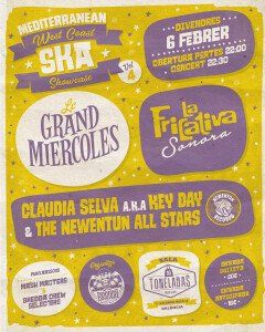 Mediterranean Ska Showcase en 16 Toneladas (Valencia) · 6 de febrero, 2026