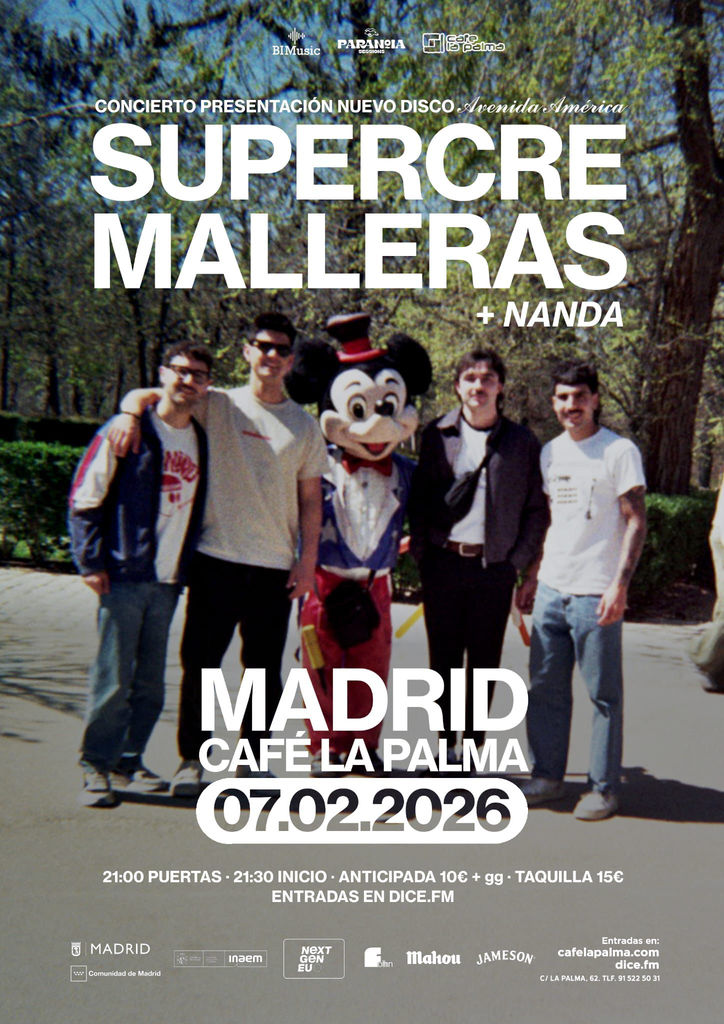 Febrero-7 / Café La Palma / Suprecremalleras + Nanda / Madrid 2026