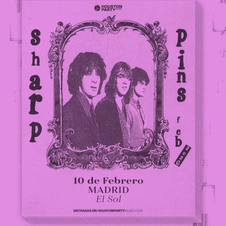 Febrero-10 / Sala El Sol / Sharp Pins / Madrid 2026