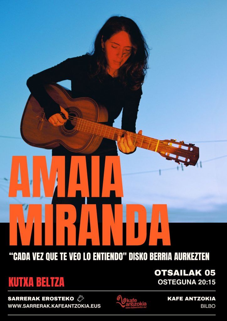 Febrero-5 / Kafé Antzokia / Amaia Miranda / Bilbao 2026