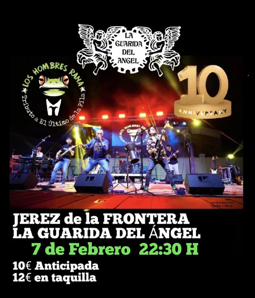 Febrero-7 / La Guarida del Ángel / Los Hombres Rana (Tributo El Último de la Fiila) / Jerez de la Frontera 2026