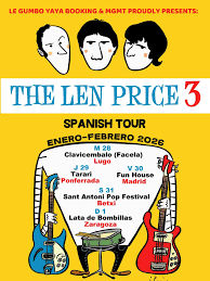 Febrero-1 / La Lata de Bombillas / The Len Price 3 / Zaragoza 2026