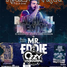 Febrero-8 / Sala La Nau / Maiden Free (Tributo Iron Maiden) + Mr. Eddie (Tributo Ozzy Osbourne) / Barcelona 2026