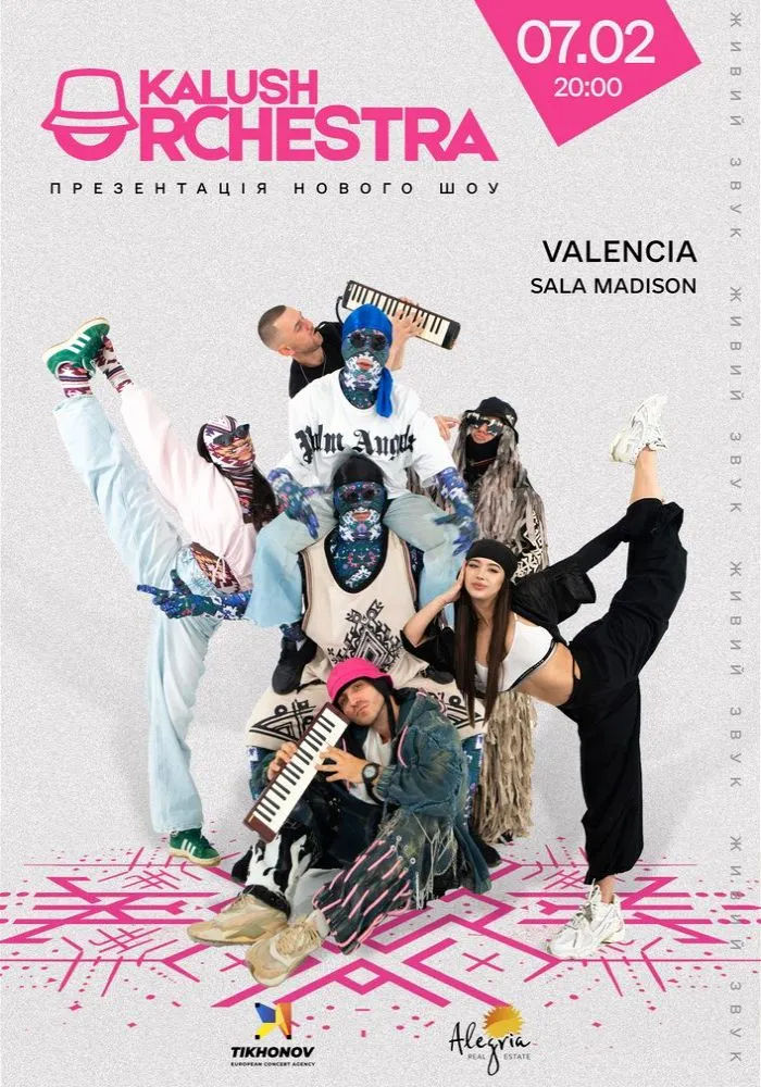 Febrero-7 / Madison Club / Kalush Orchestra / Massanassa, Valencia 2026