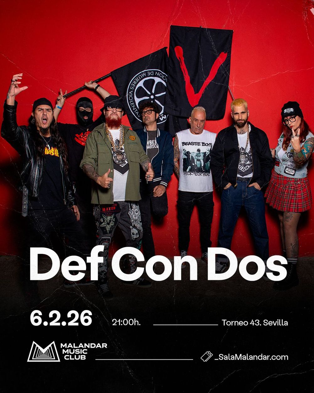 Febrero-2 / Sala Malandar / Def Con Dos / Sevilla 2026