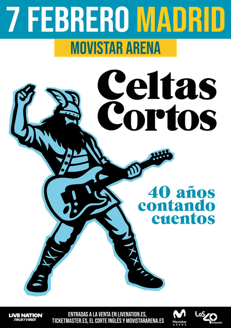 Febrero-7 / Movistar Arena / Celtas Cortos / Madrid 2026