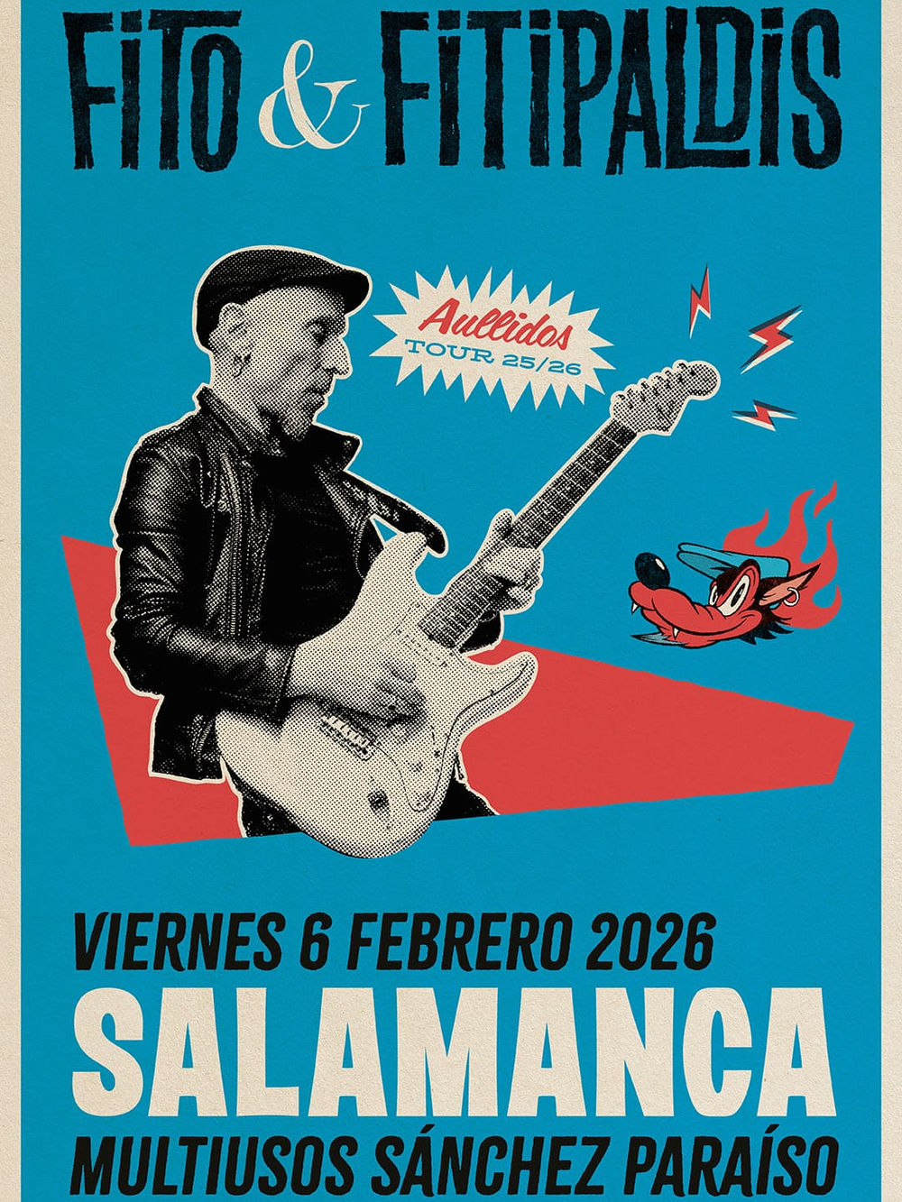 Febrero-6 / Multiusos Sánchez Paraíso / Fito & Fitipaldis / Salamanca 2026