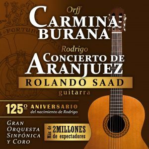 Febrero-1 / Palacio de la Ópera / Rolando Saad: Concierto de Aranjuez / A Coruña 2026