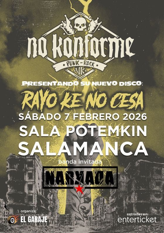 Febrero-7 / Sala Potemkim / No Konforme / Salamanca 2026