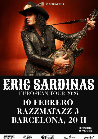 Febrero-10/ Razzmatazz / Eric Sardinas / Barcelona 2026