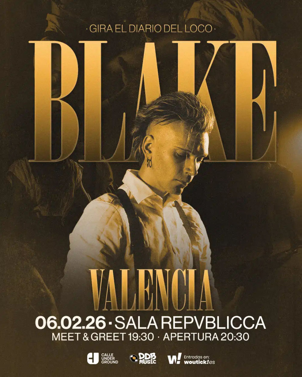Febrero-6 / Sala Repvblicca / Blake / Mislata, Valencia 2026