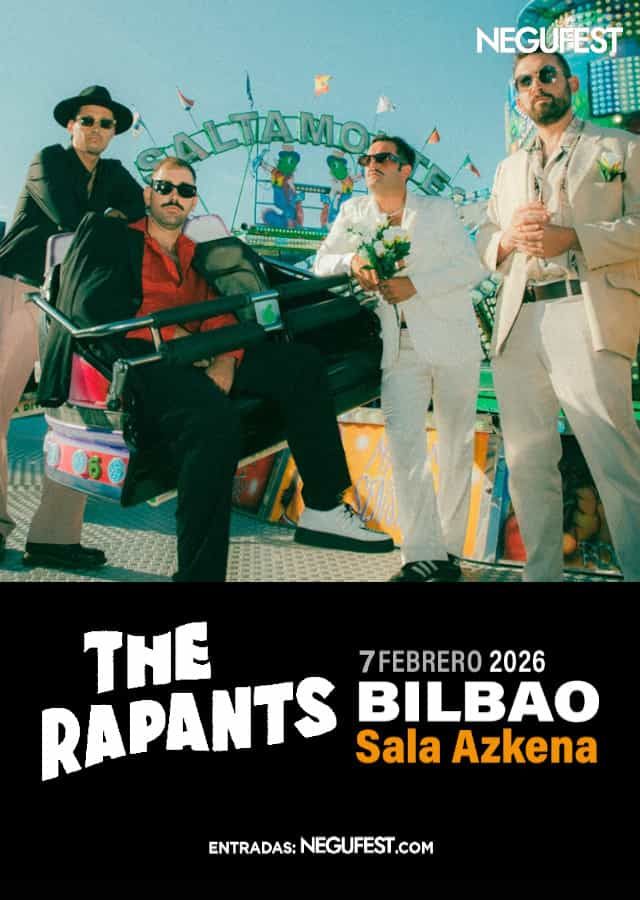 Febrero-7 / Sala Azkena / The Rapants / Bilbao 2026