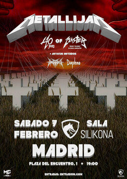 Febrero-7 / Sala Silikona / Metallijam (Tributo Metallica) / Madrid 2026