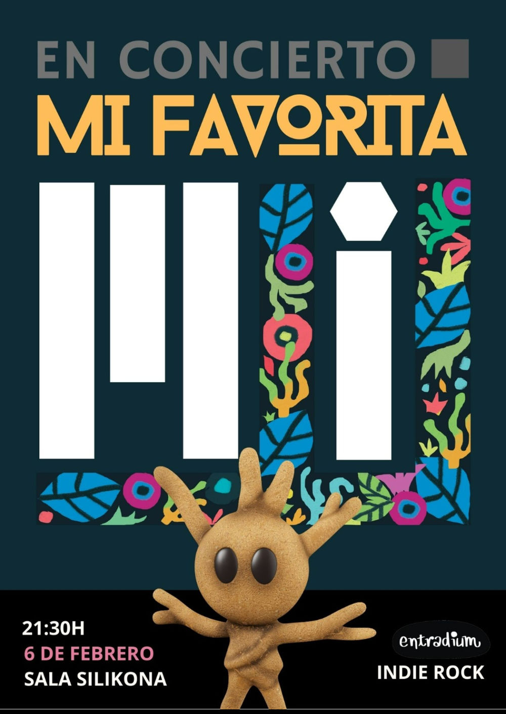Febrero-6 / Sala Silikona / Mi Favorita / Madrid 2026