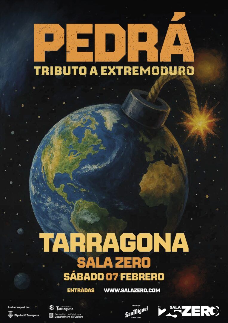 Febrero-7 / Sala Zero / Pedrá (Tributo Extremoduro) / Tarragona 2026