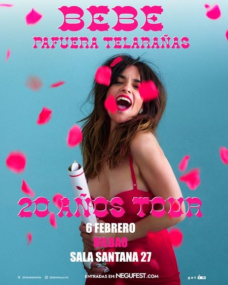 Febrero-6 / Sala Santana 27 / Bebe / Bilbao 2026