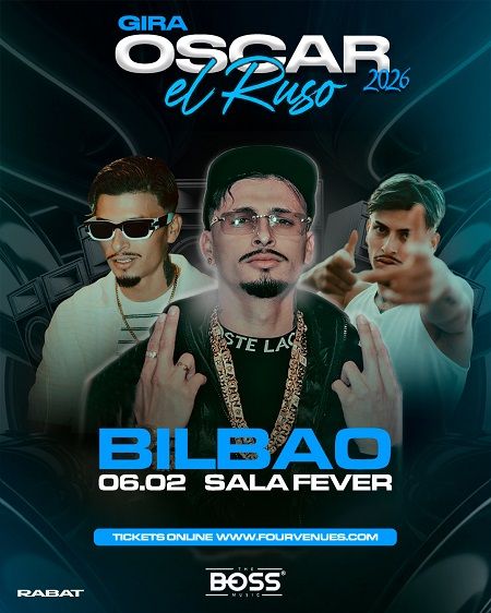 Febrero-6 / Sala Santana 27 / Óscar el Ruso / Bilbao 2026