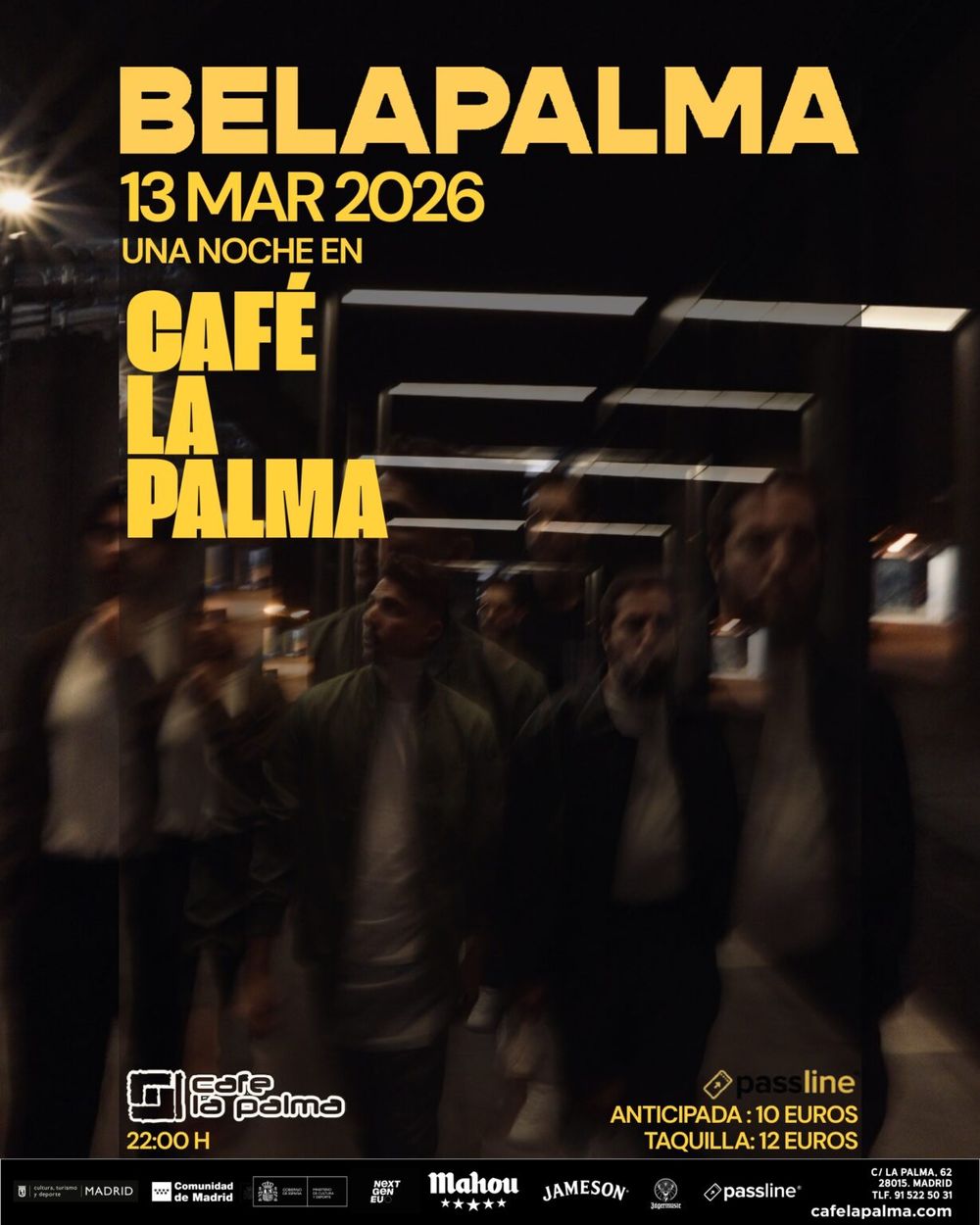 Marzo-13 / Café La Palma / Belapalma / Madrid 2026