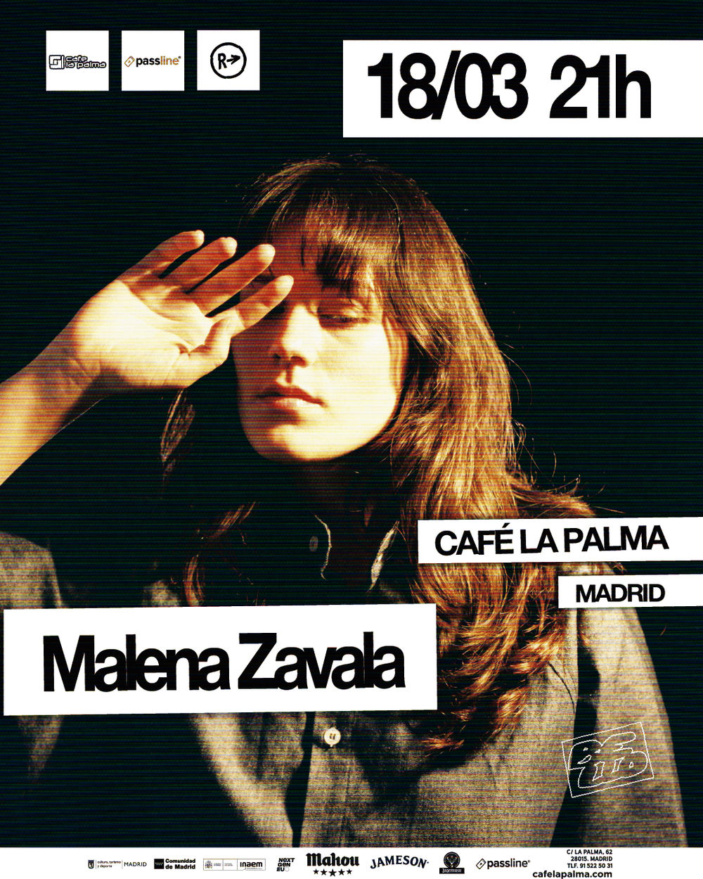 Marzo-18 / Café La Palma / Malena Zavala / Madrid 2026
