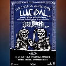 Concierto Luicidal + Locomuerte en Estraperlo Club (Badalona) · 19 de marzo, 2026