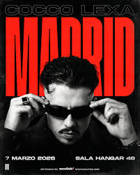 Concierto de Cocco Lexa en Hangar 48 (Madrid) · 7 de marzo, 2026