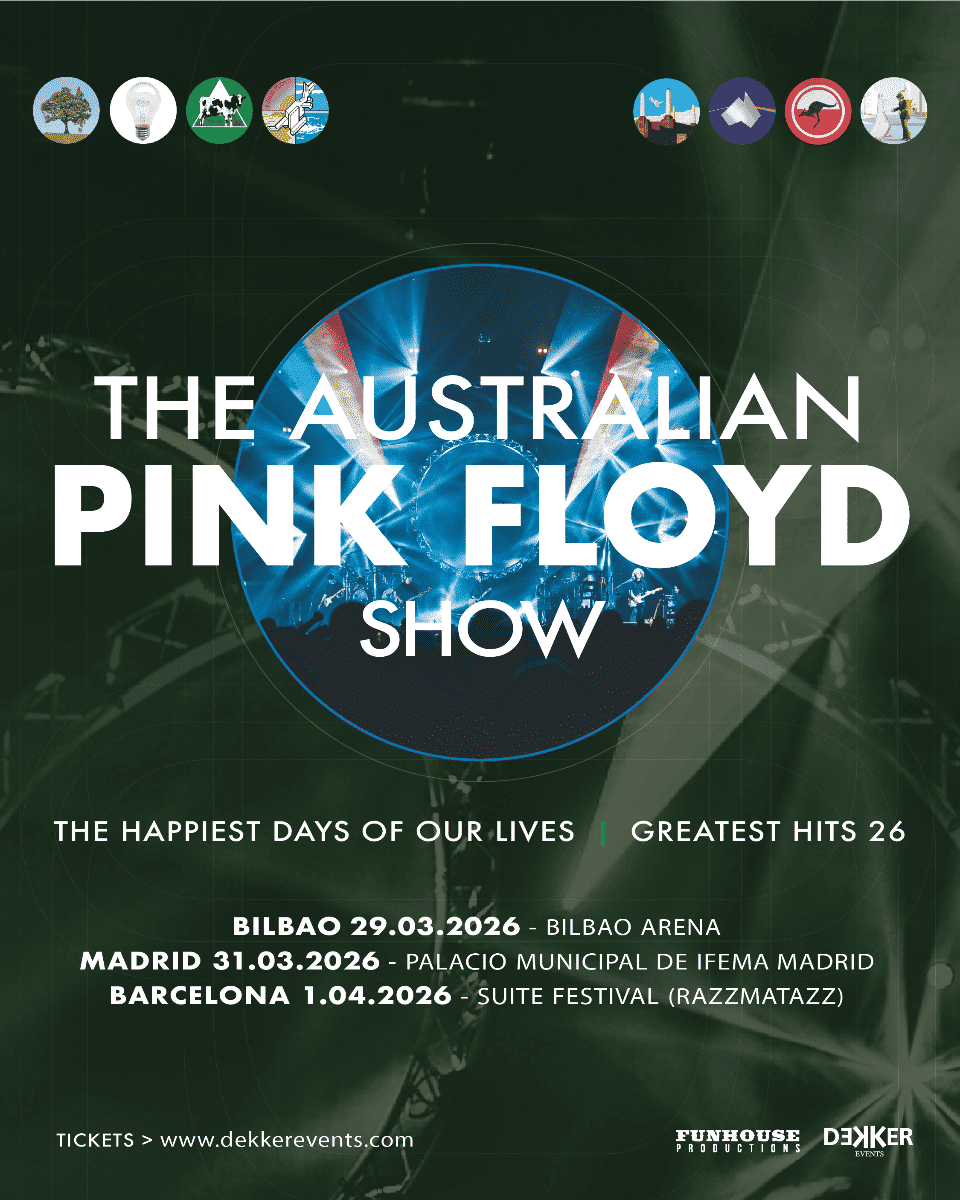 The Australian Pink Floyd Show en Ifema (Madrid) · 31 de marzo, 2026