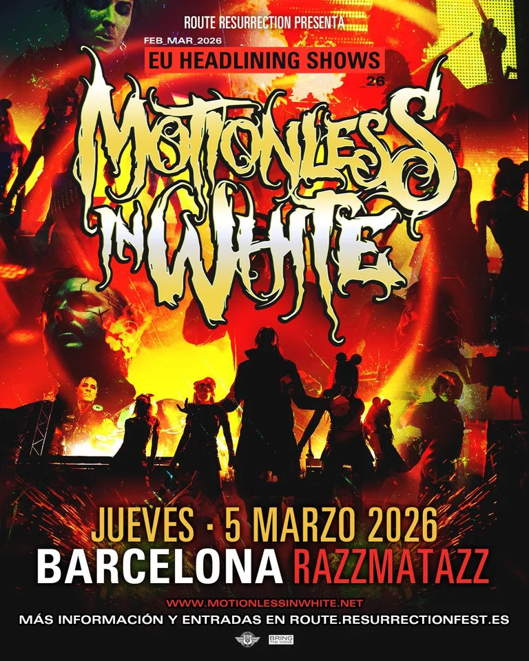 Marzo-5 / Sala Razzmatazz / Motionless in White / Barcelona 2026