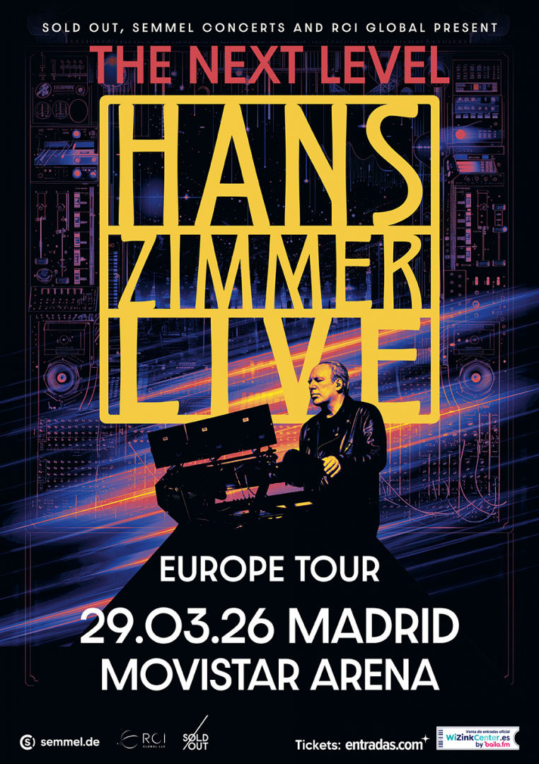 Marzo-29 / Movistar Arena / Hans Zimmer Live / Madrid 2026