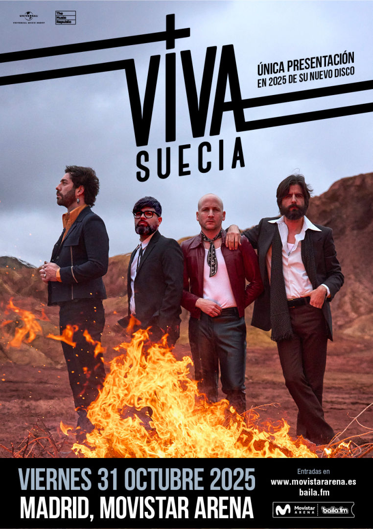 Marzo-7 / Movistar Arena / Viva Suecia / Madrid 2026