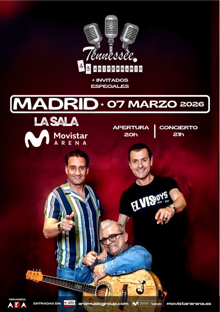 Marzo-7 / Movistar Arena / Tennessee / Madrid 2026