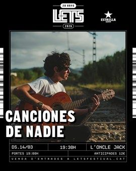 Marzo-14 / L’Oncle Jack  / Canciones de Nadie / Barcelona 2026