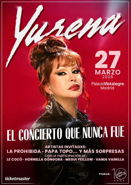 Marzo-27 / Palacio Vistalegre / Yurena + La Prohibida + Papa Topo / Madrid 2026