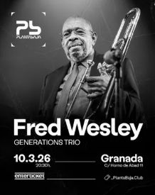Concierto de Fred Wesley en Planta Baja (Granada) · 10 de marzo, 2026
