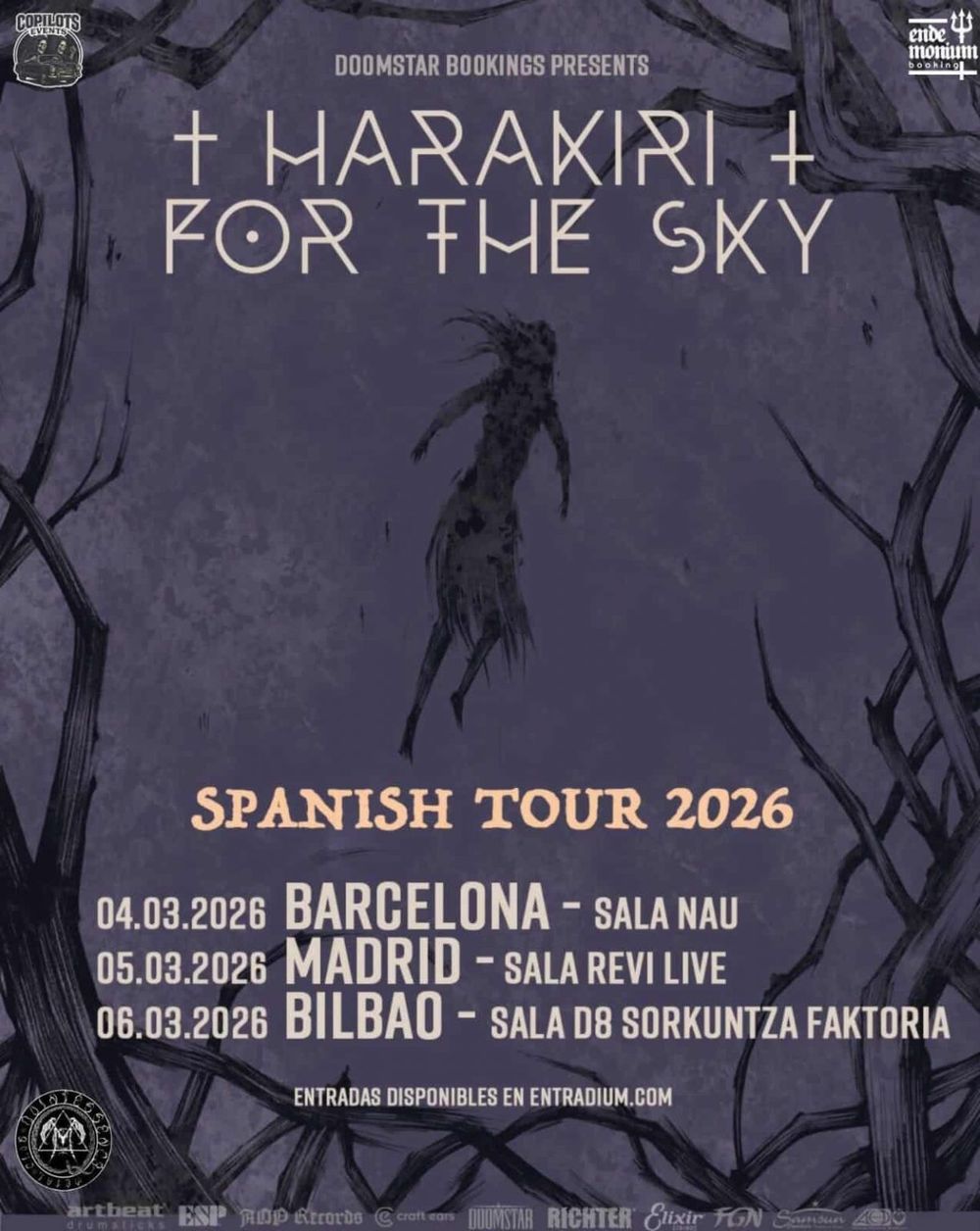Marzo-5 · Concierto de Harakiri for the Sky en Sala Revi Live (Madrid, 2026)