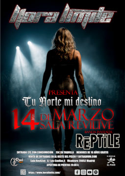 Marzo-14 · Concierto de Hora Límite + Reptile en Sala Revi Live (Madrid, 2026)