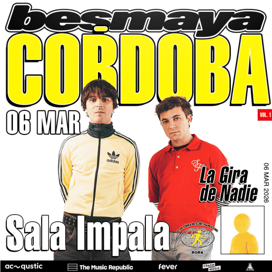 Concierto de Besmaya en Sala Impala (Córdoba) · 6 de marzo, 2026
