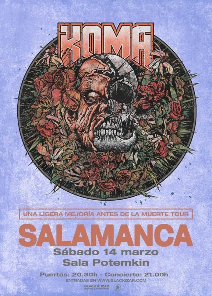 Concierto de Koma en Sala Potemkim (Salamanca) · 14 de marzo, 2026