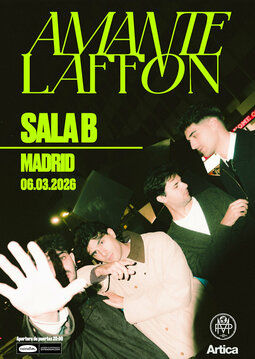 Concierto de Amante Laffon en Sala B (Madrid) · 6 de marzo, 2026