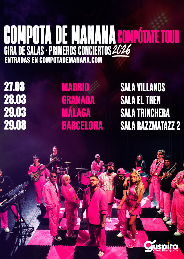 Concierto de Compota de Manana en Sala El Tren (Granada) · 28 de marzo, 2026