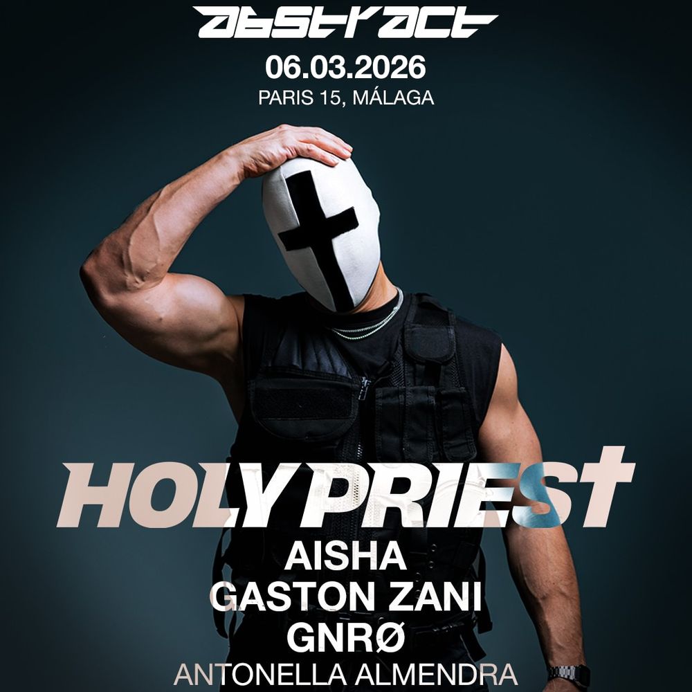 Concierto de Holy Priest en Sala Paris 15 (Málaga) · 6 de marzo, 2026
