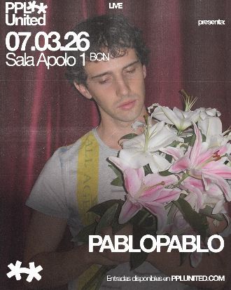 Marzo-7 / Sala Apolo / Pablopablo / Barcelona 2026