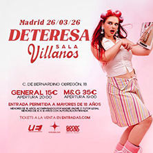 Marzo-26 / Sala Villanos / DeTeresa / Madrid 2026