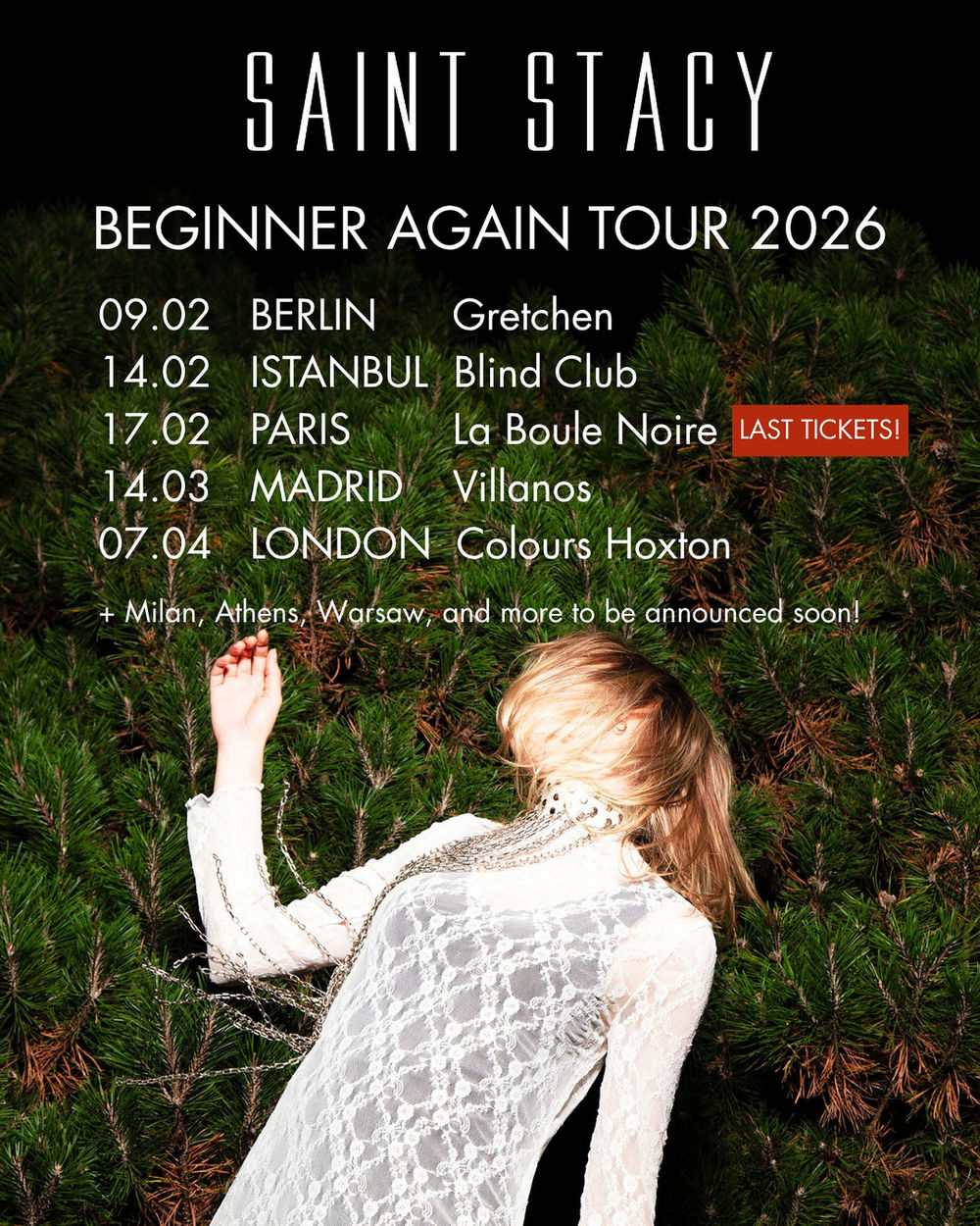 Marzo-14 / Sala Villanos / Saint Stacy / Madrid 2026